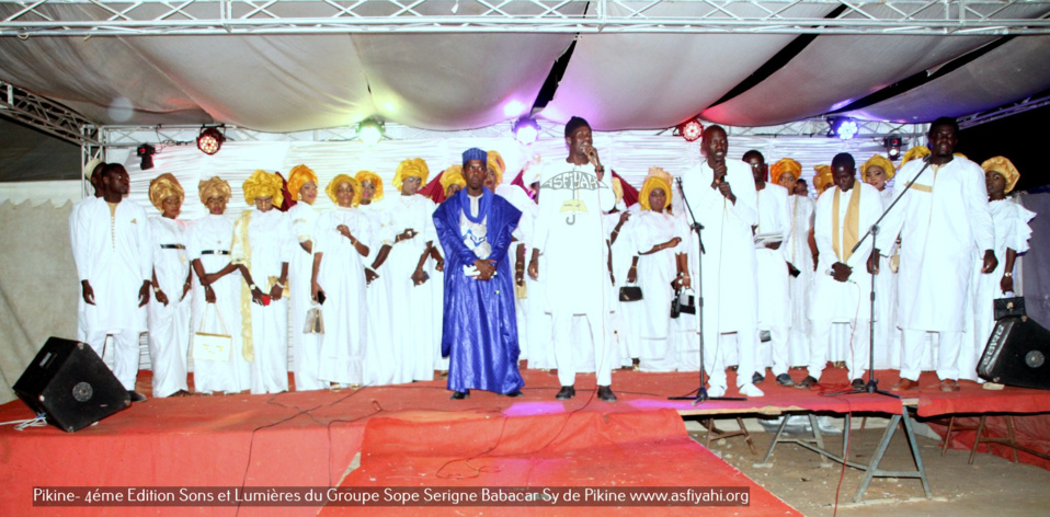 PHOTOS - PIKINE - Les images de la 4éme Edition de la nuit Religieuse en Sons et Lumières du Groupe Sope Serigne Babacar Sy (rta)