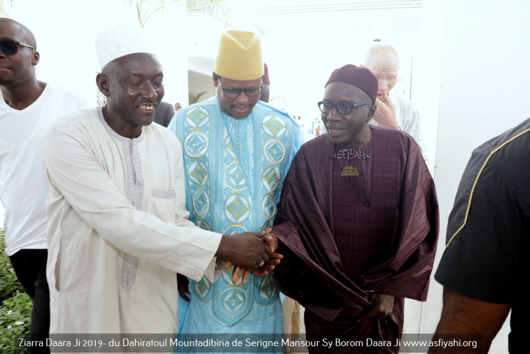 PHOTOS - TIVAOUANE - Les Images de la Ziarra Daara Ji 2019 du Dahiratoul Mountadibina de Serigne Mansour Sy Borom Daara Ji (rta)