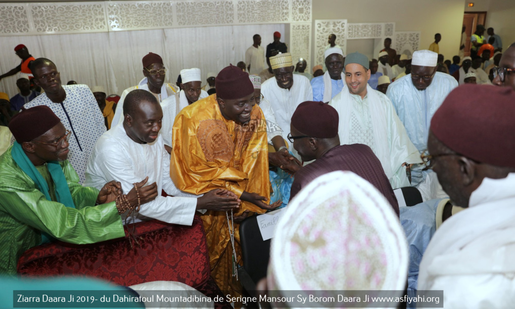 PHOTOS - TIVAOUANE - Les Images de la Ziarra Daara Ji 2019 du Dahiratoul Mountadibina de Serigne Mansour Sy Borom Daara Ji (rta)