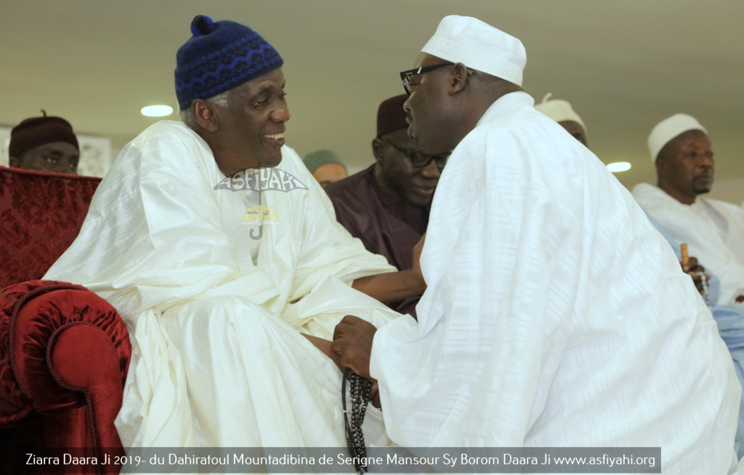 PHOTOS - TIVAOUANE - Les Images de la Ziarra Daara Ji 2019 du Dahiratoul Mountadibina de Serigne Mansour Sy Borom Daara Ji (rta)