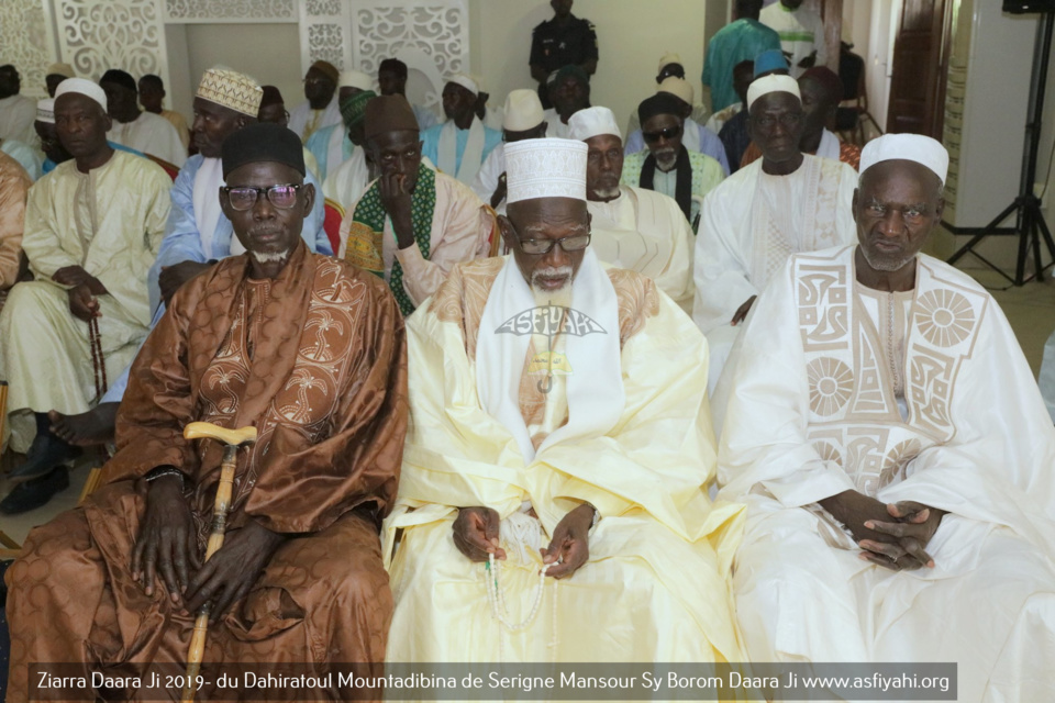 PHOTOS - TIVAOUANE - Les Images de la Ziarra Daara Ji 2019 du Dahiratoul Mountadibina de Serigne Mansour Sy Borom Daara Ji (rta)