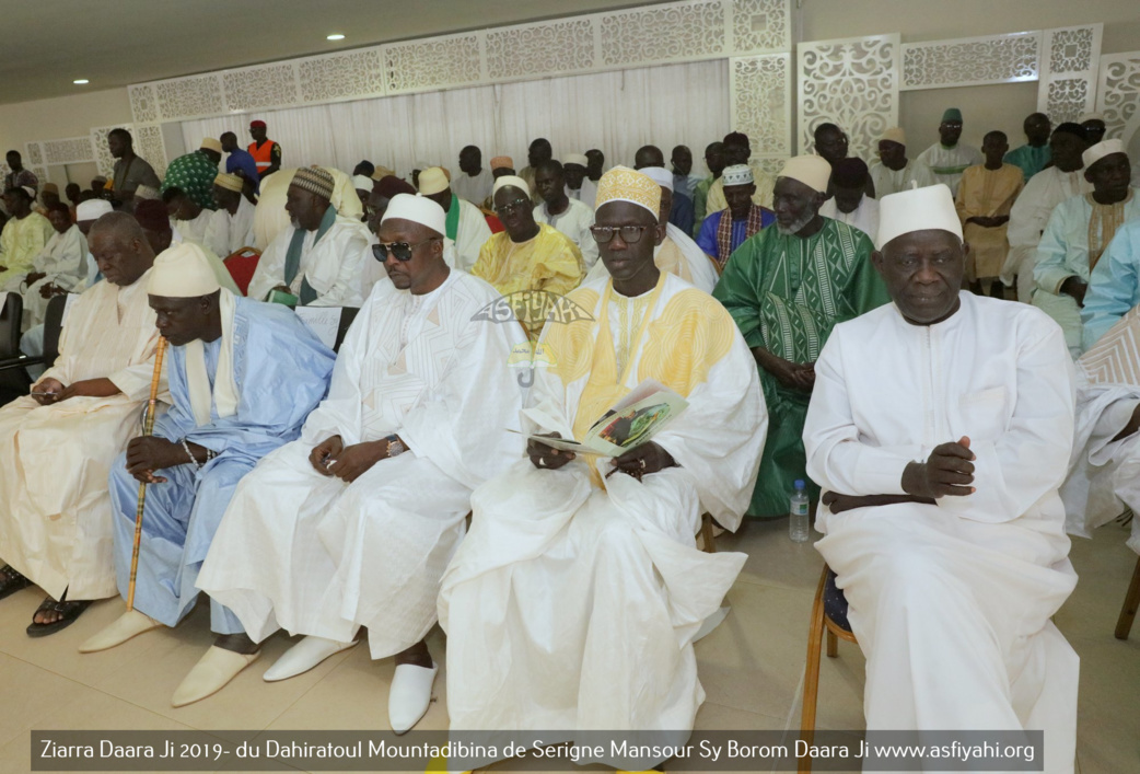 PHOTOS - TIVAOUANE - Les Images de la Ziarra Daara Ji 2019 du Dahiratoul Mountadibina de Serigne Mansour Sy Borom Daara Ji (rta)