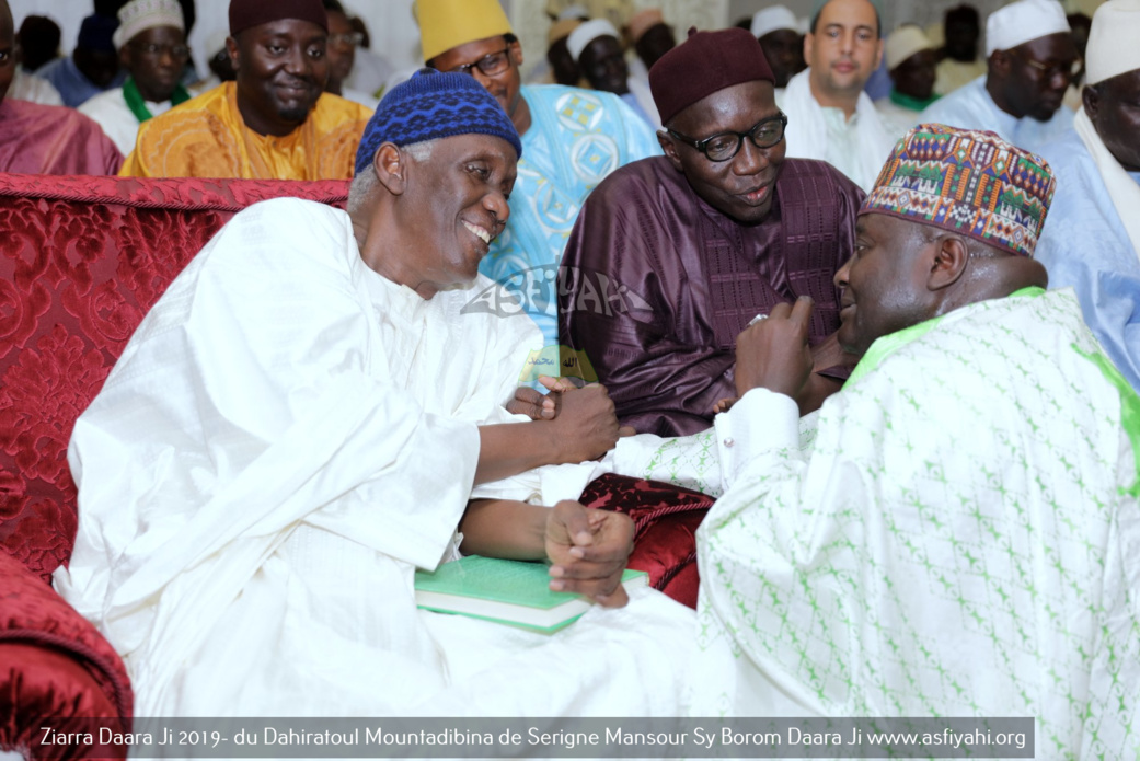 PHOTOS - TIVAOUANE - Les Images de la Ziarra Daara Ji 2019 du Dahiratoul Mountadibina de Serigne Mansour Sy Borom Daara Ji (rta)