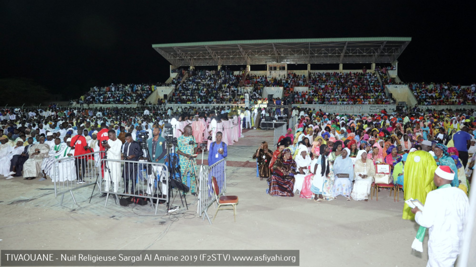 PHOTOS - TIVAOUANE - Les images de la Nuit Religieuse Sargal Al Amine 2019 organisée par le F2STV
