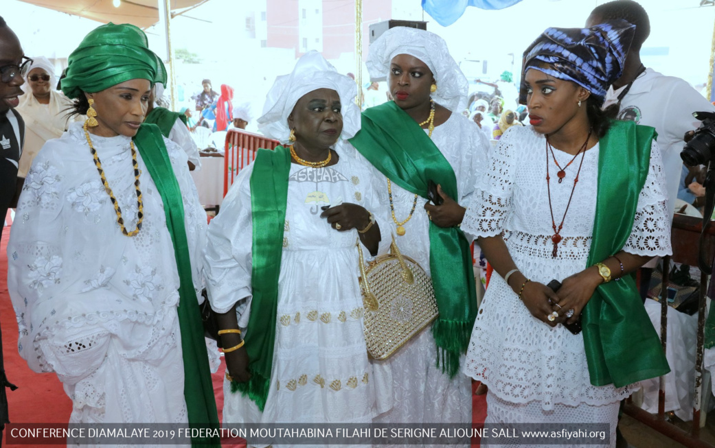 PHOTOS - DIAMALAYE 2019 - Les Images de la Conférence de la Federation Moutahabina Filahi de Serigne Alioune Sall Safietou SY