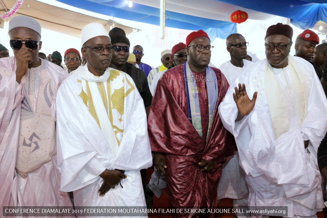 PHOTOS - DIAMALAYE 2019 - Les Images de la Conférence de la Federation Moutahabina Filahi de Serigne Alioune Sall Safietou SY