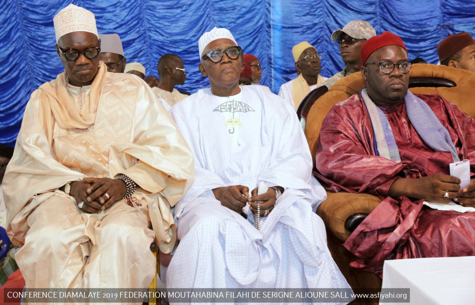 PHOTOS - DIAMALAYE 2019 - Les Images de la Conférence de la Federation Moutahabina Filahi de Serigne Alioune Sall Safietou SY