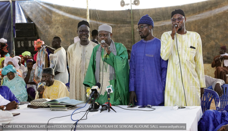 PHOTOS - DIAMALAYE 2019 - Les Images de la Conférence de la Federation Moutahabina Filahi de Serigne Alioune Sall Safietou SY