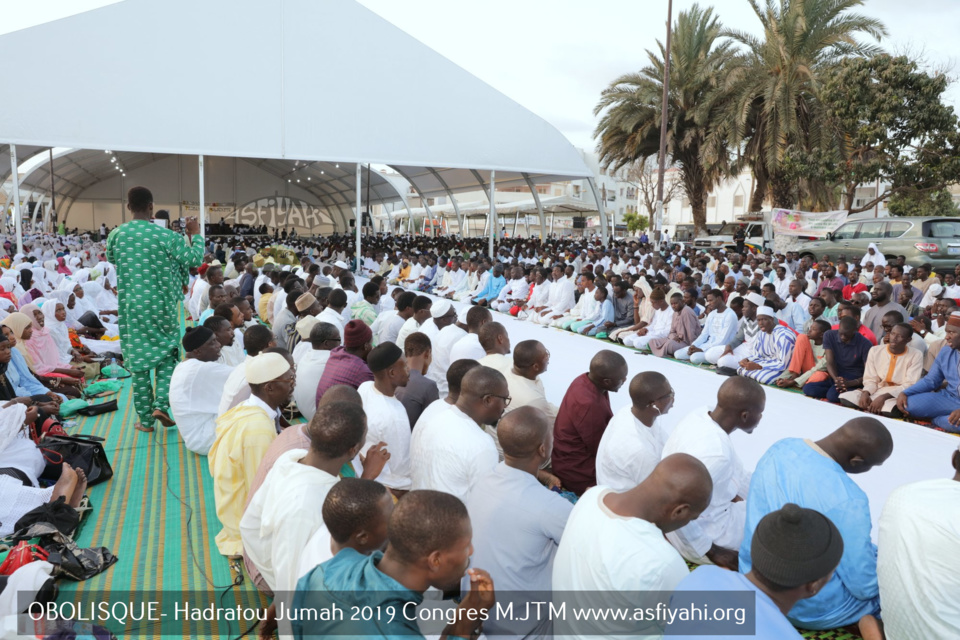PHOTOS - OBELISQUE - Les Images de la Hadratoul Jumah 2019 organisée par le Mouvement Jeunesse Tidiane Malikite sous la presidence de Serigne Babacar Sy Abdoul Aziz