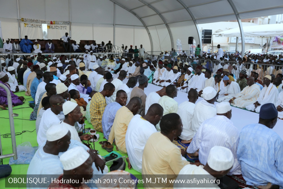 PHOTOS - OBELISQUE - Les Images de la Hadratoul Jumah 2019 organisée par le Mouvement Jeunesse Tidiane Malikite sous la presidence de Serigne Babacar Sy Abdoul Aziz
