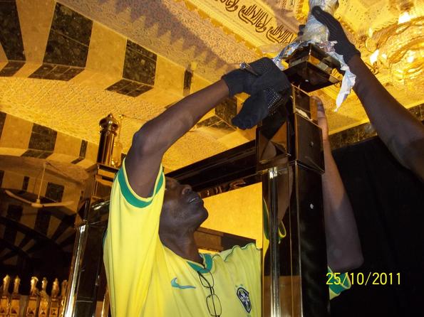 PHOTOS : Les Travaux  du Mausolée de Serigne Babacar Sy ( RTA )