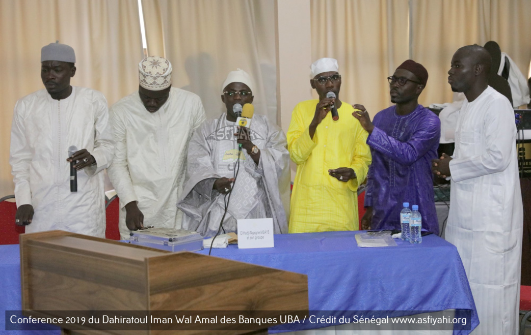 PHOTOS - Les Images de la Conference annuelle 2019 du Dahiratoul Iman Wal Amal des Banques UBA / Crédit du Sénégal