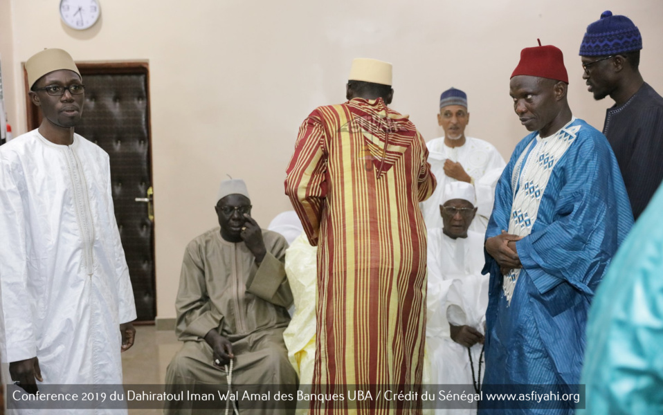 PHOTOS - Les Images de la Conference annuelle 2019 du Dahiratoul Iman Wal Amal des Banques UBA / Crédit du Sénégal