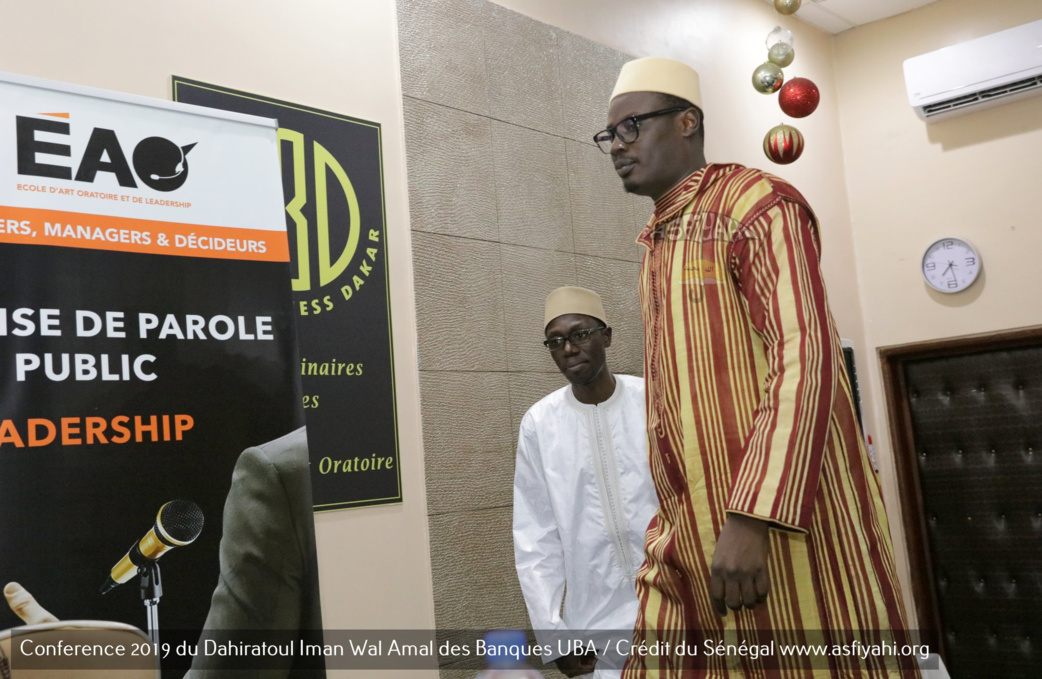 PHOTOS - Les Images de la Conference annuelle 2019 du Dahiratoul Iman Wal Amal des Banques UBA / Crédit du Sénégal