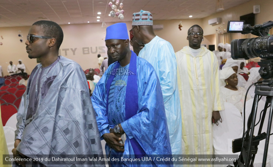 PHOTOS - Les Images de la Conference annuelle 2019 du Dahiratoul Iman Wal Amal des Banques UBA / Crédit du Sénégal