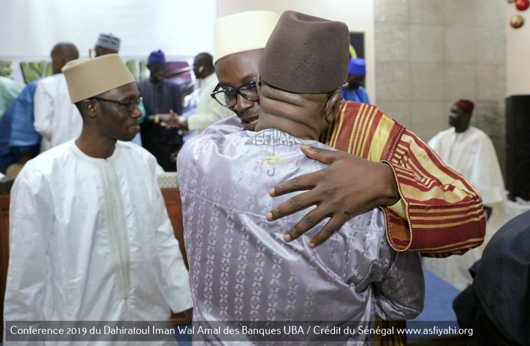 PHOTOS - Les Images de la Conference annuelle 2019 du Dahiratoul Iman Wal Amal des Banques UBA / Crédit du Sénégal