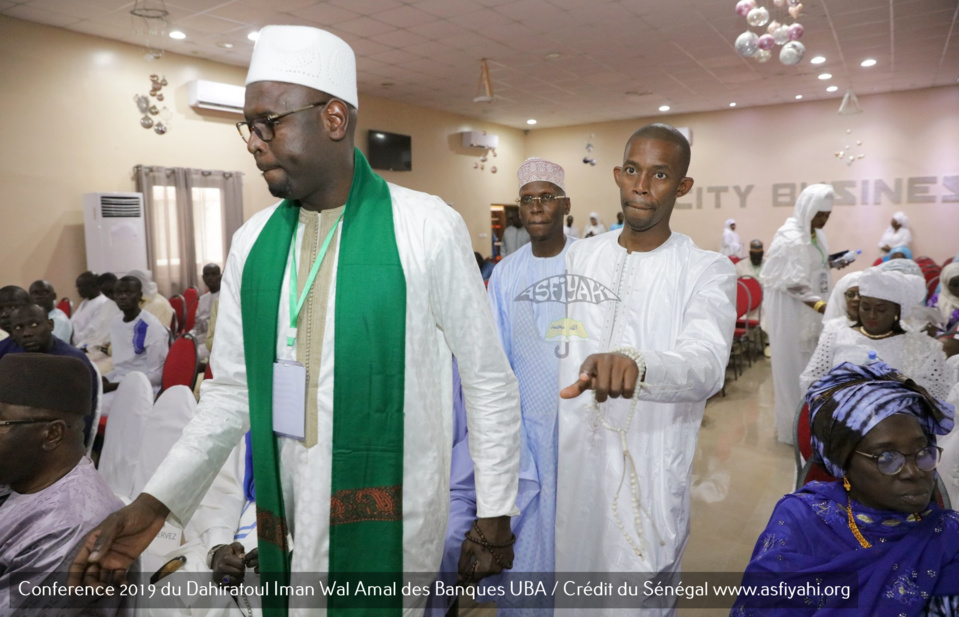 PHOTOS - Les Images de la Conference annuelle 2019 du Dahiratoul Iman Wal Amal des Banques UBA / Crédit du Sénégal
