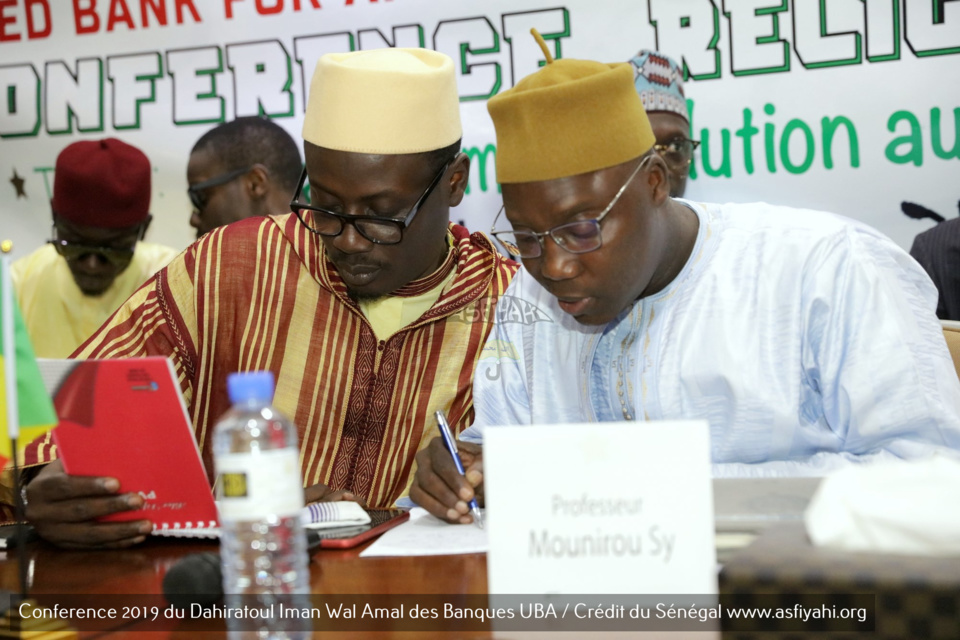 PHOTOS - Les Images de la Conference annuelle 2019 du Dahiratoul Iman Wal Amal des Banques UBA / Crédit du Sénégal