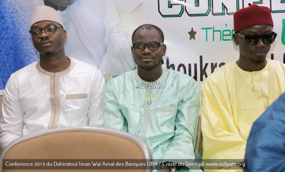 PHOTOS - Les Images de la Conference annuelle 2019 du Dahiratoul Iman Wal Amal des Banques UBA / Crédit du Sénégal