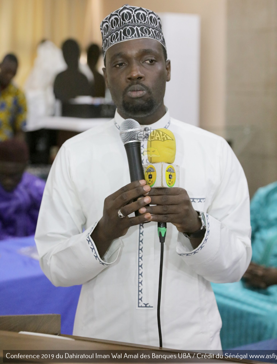 PHOTOS - Les Images de la Conference annuelle 2019 du Dahiratoul Iman Wal Amal des Banques UBA / Crédit du Sénégal