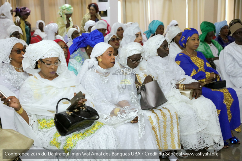PHOTOS - Les Images de la Conference annuelle 2019 du Dahiratoul Iman Wal Amal des Banques UBA / Crédit du Sénégal