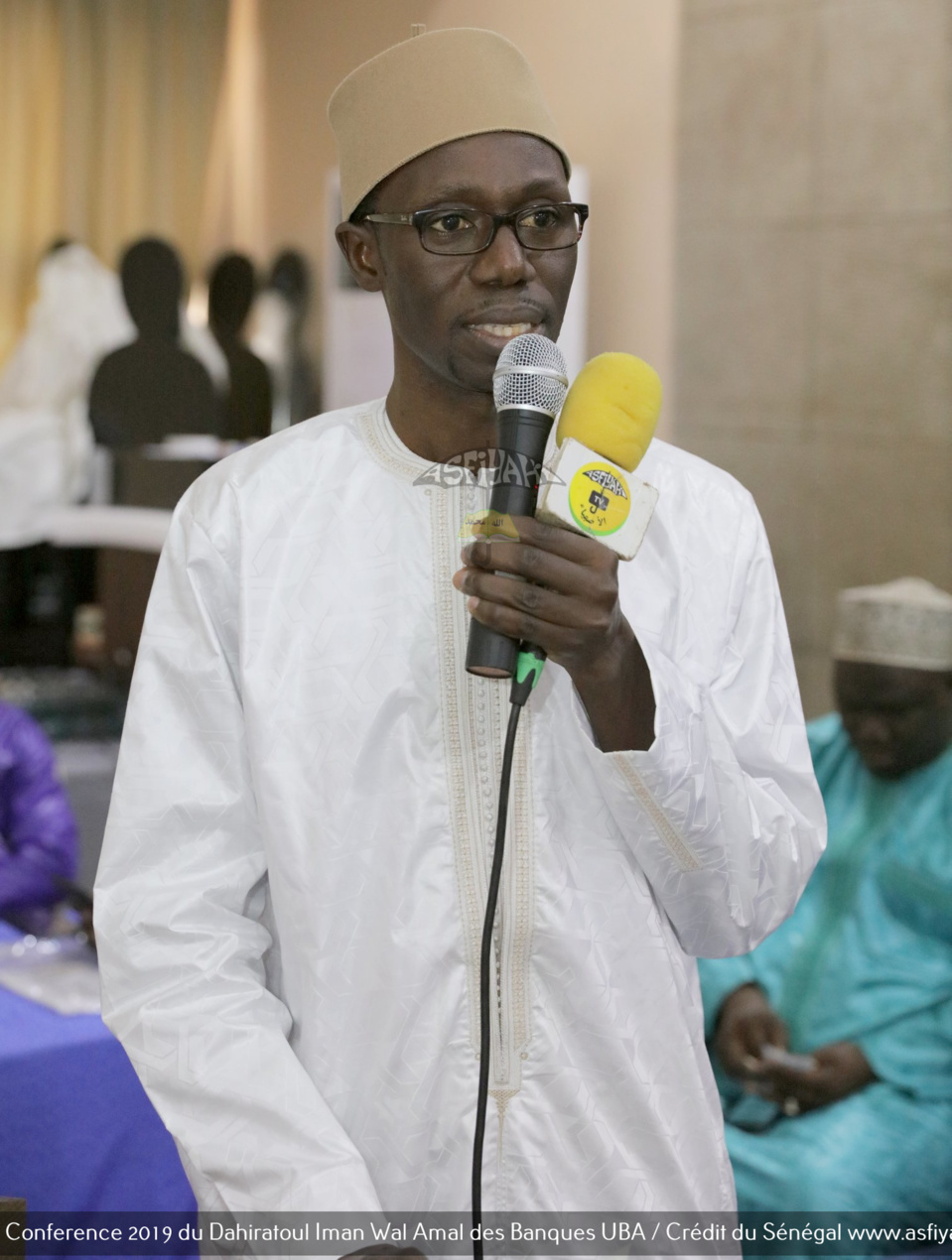 PHOTOS - Les Images de la Conference annuelle 2019 du Dahiratoul Iman Wal Amal des Banques UBA / Crédit du Sénégal