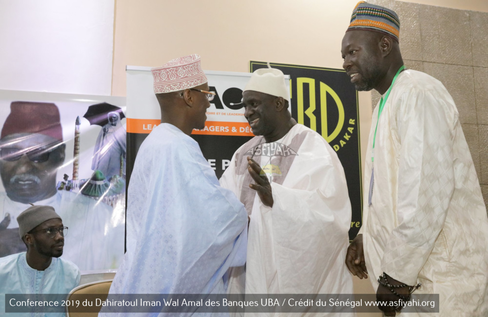PHOTOS - Les Images de la Conference annuelle 2019 du Dahiratoul Iman Wal Amal des Banques UBA / Crédit du Sénégal