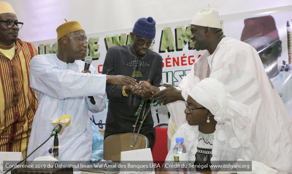 PHOTOS - Les Images de la Conference annuelle 2019 du Dahiratoul Iman Wal Amal des Banques UBA / Crédit du Sénégal