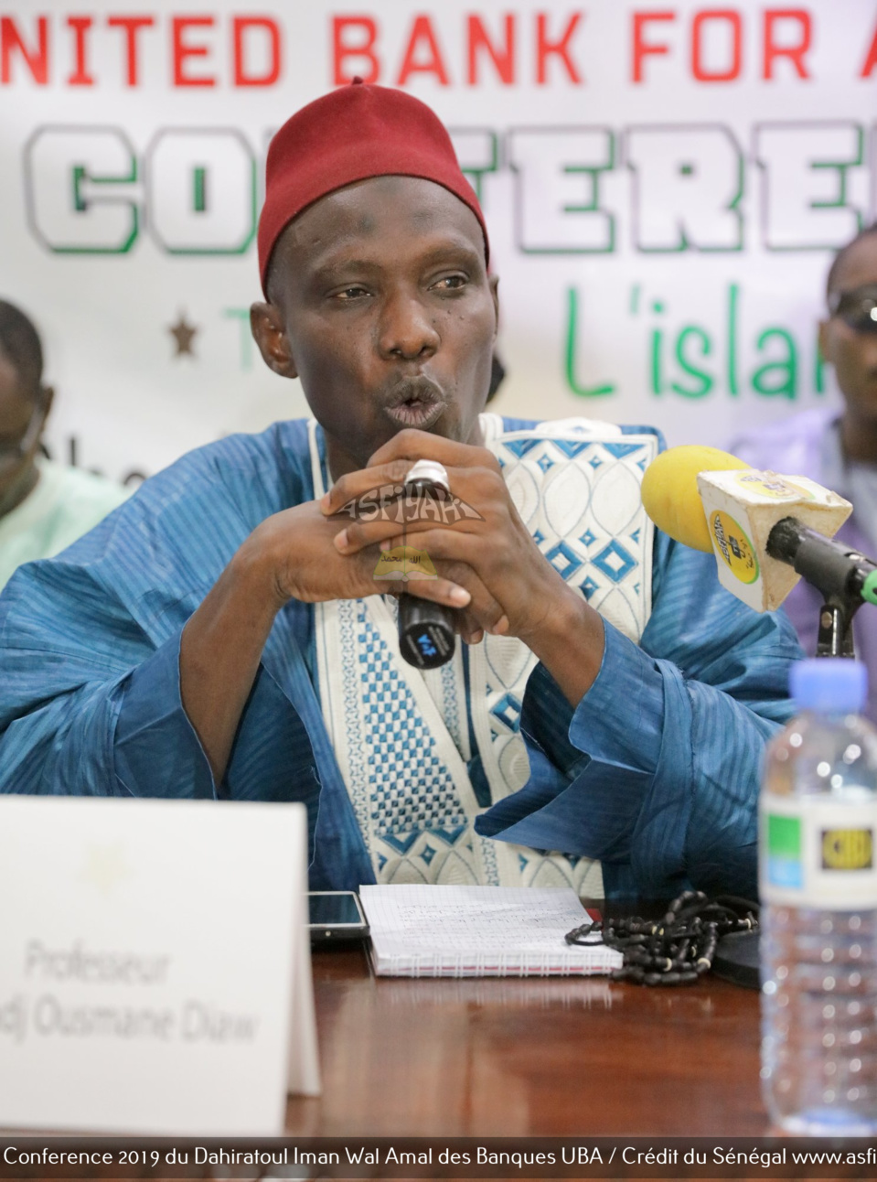 PHOTOS - Les Images de la Conference annuelle 2019 du Dahiratoul Iman Wal Amal des Banques UBA / Crédit du Sénégal