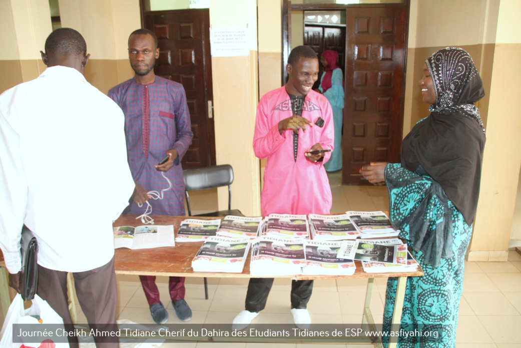 PHOTOS - Les Images de la Journée Cheikh Ahmed Tidiane Cherif (rta) organisée par la Dahira des Etudiants Tidianes de L'ESP, présidée par Serigne Habib Sy Babacar