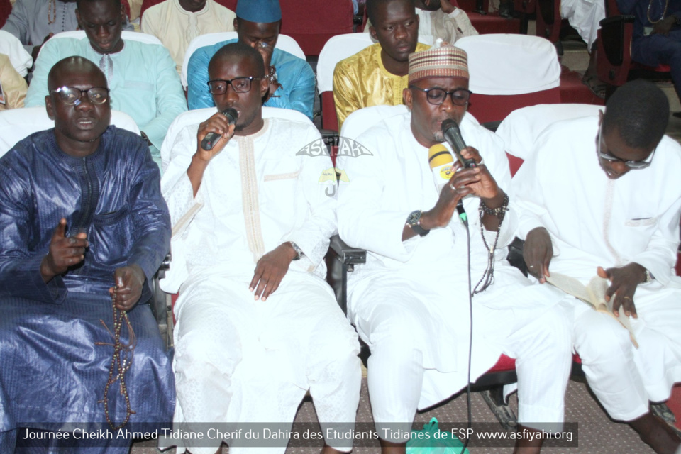 PHOTOS - Les Images de la Journée Cheikh Ahmed Tidiane Cherif (rta) organisée par la Dahira des Etudiants Tidianes de L'ESP, présidée par Serigne Habib Sy Babacar