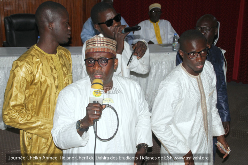 PHOTOS - Les Images de la Journée Cheikh Ahmed Tidiane Cherif (rta) organisée par la Dahira des Etudiants Tidianes de L'ESP, présidée par Serigne Habib Sy Babacar