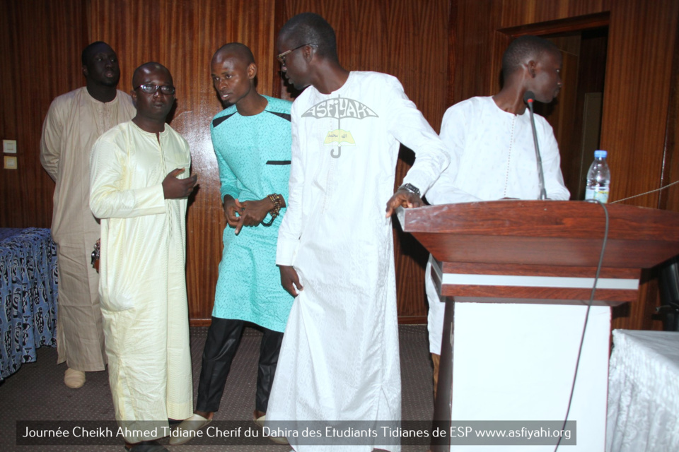 PHOTOS - Les Images de la Journée Cheikh Ahmed Tidiane Cherif (rta) organisée par la Dahira des Etudiants Tidianes de L'ESP, présidée par Serigne Habib Sy Babacar