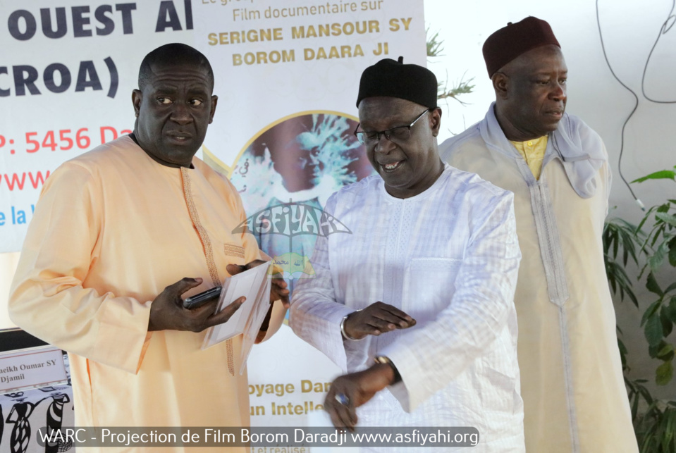 PHOTOS - Les Images de la Projection au WARC du Film sur Borom Daradji réalisé par Serigne Cheikh Oumar Sy Djamil