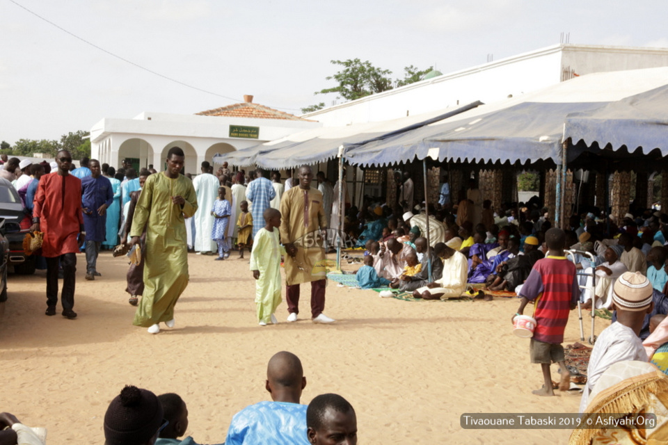PHOTOS - TABASKI 2019 À TIVAOUANE - Les images de la Priere de l'Eid El Kebir à la Mosquée Khal-Khouss, présidée par Serigne Babacar Sy Mansour, Khalif General des Tidianes