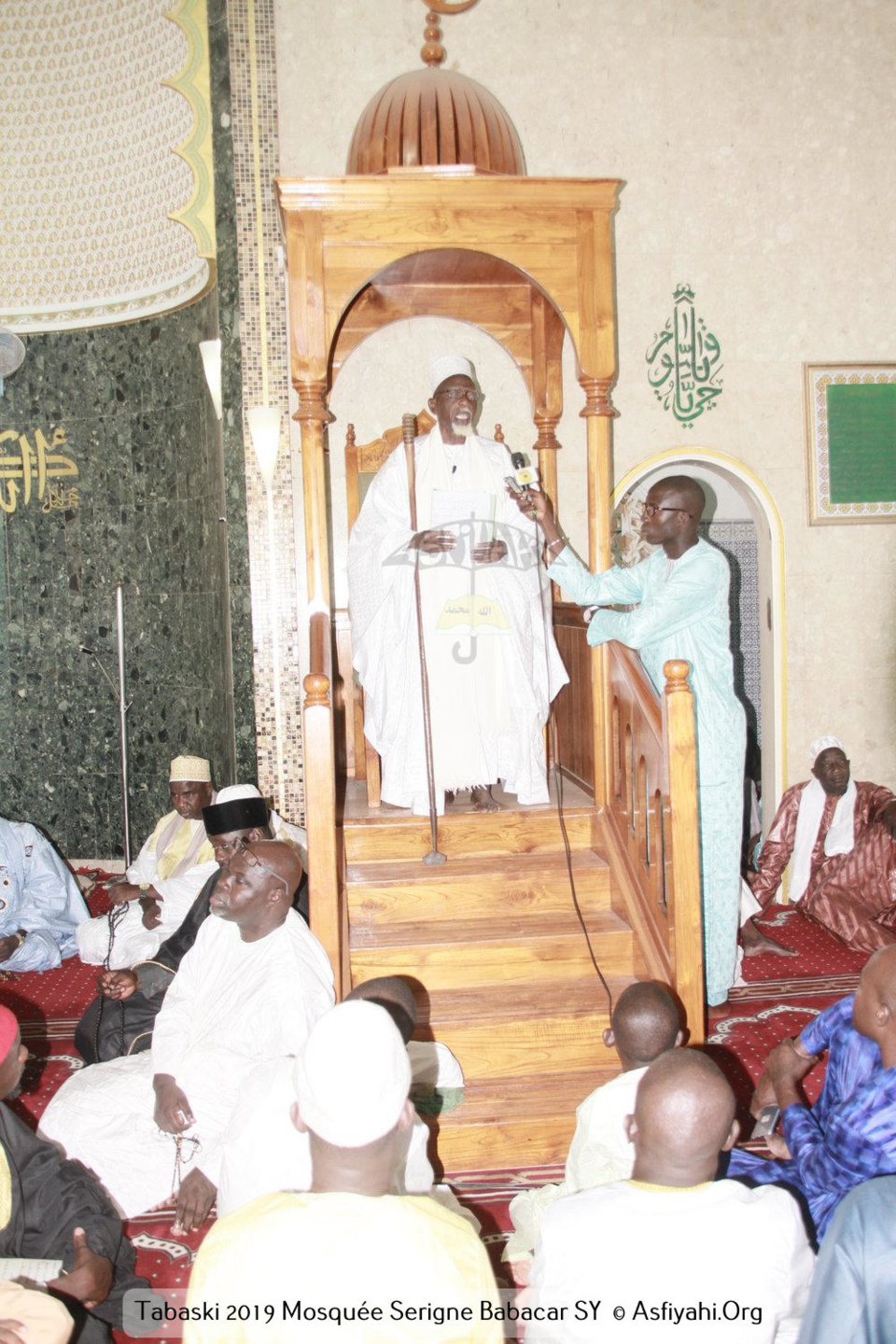 PHOTOS - TABASKI 2019 À TIVAOUANE - Les Images de la Priere de l'Aid El Kebir à la Mosquée Serigne Babacar Sy (rta)