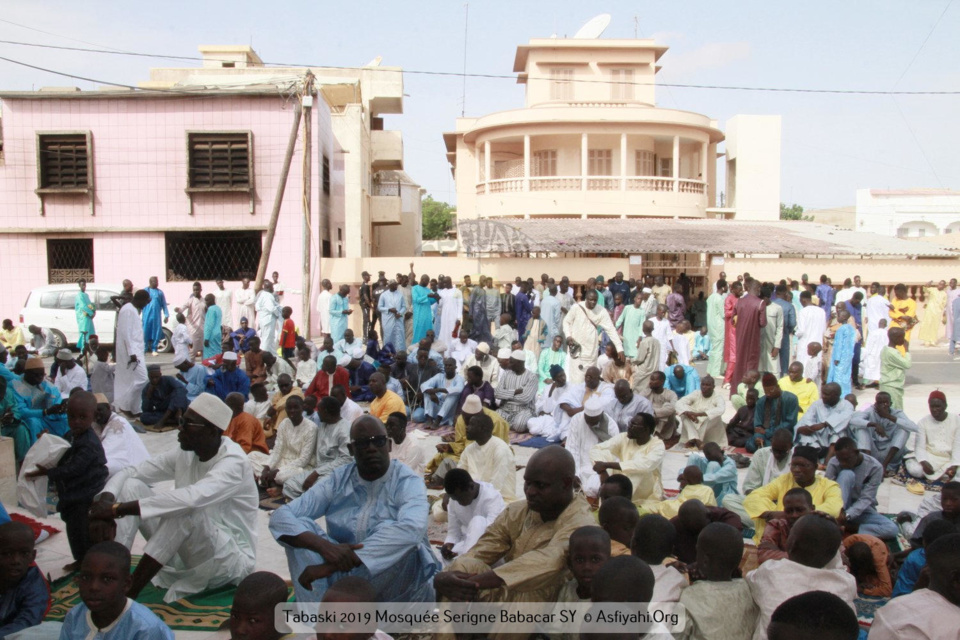 PHOTOS - TABASKI 2019 À TIVAOUANE - Les Images de la Priere de l'Aid El Kebir à la Mosquée Serigne Babacar Sy (rta)