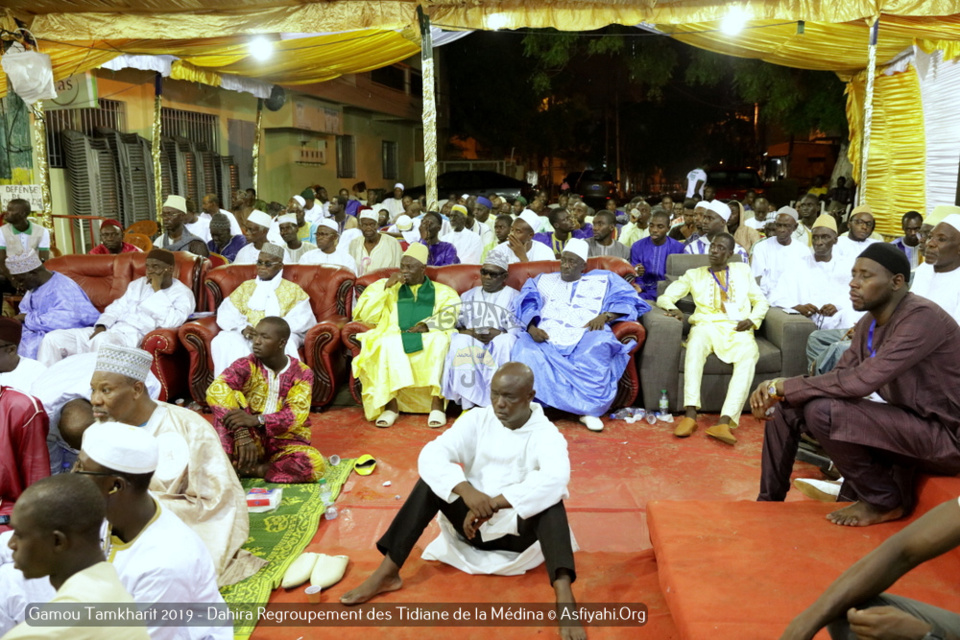 PHOTOS - MEDINA - Les images du Gamou Tamkharit 2019 du  Regroupement des Tidianes de la Médina, presidé par Serigne Babacar SY Mansour, Khalif General des Tidianes
