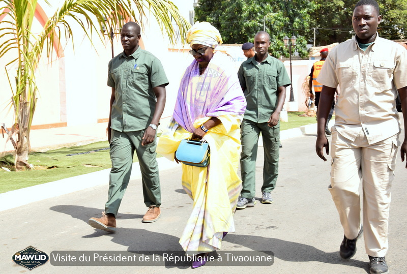 PHOTOS - MAWLID 2019 - Accueil du President Macky Sall à Tivaouane par le Khalif General des TIdianes et la famille de Seydil Hadj Malick SY