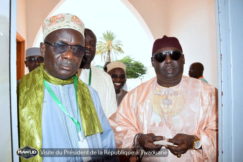 PHOTOS - MAWLID 2019 - Accueil du President Macky Sall à Tivaouane par le Khalif General des TIdianes et la famille de Seydil Hadj Malick SY