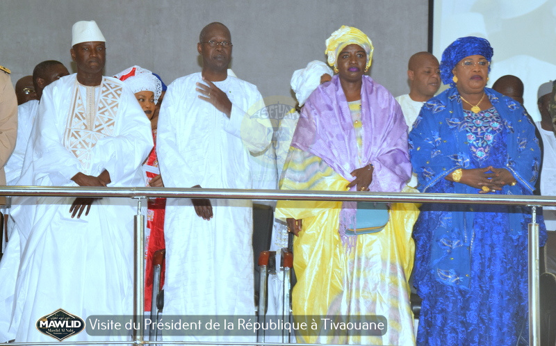 PHOTOS - MAWLID 2019 - Accueil du President Macky Sall à Tivaouane par le Khalif General des TIdianes et la famille de Seydil Hadj Malick SY