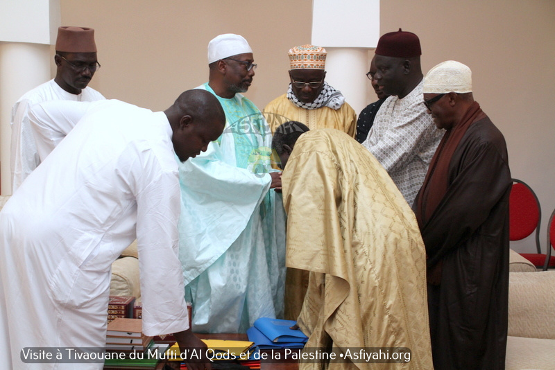PHOTOS - Les images de la Visite à Tivaouane du Mufti d’Al Qods et de la Palestine