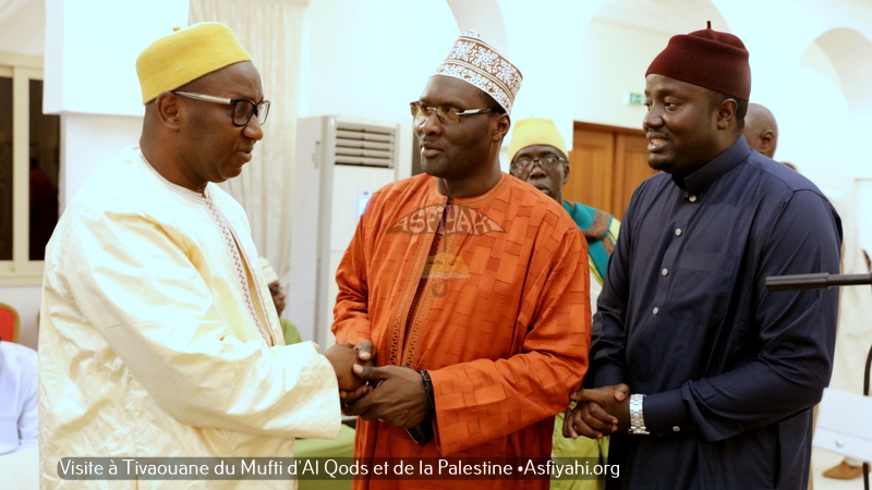 PHOTOS - Les images de la Visite à Tivaouane du Mufti d’Al Qods et de la Palestine