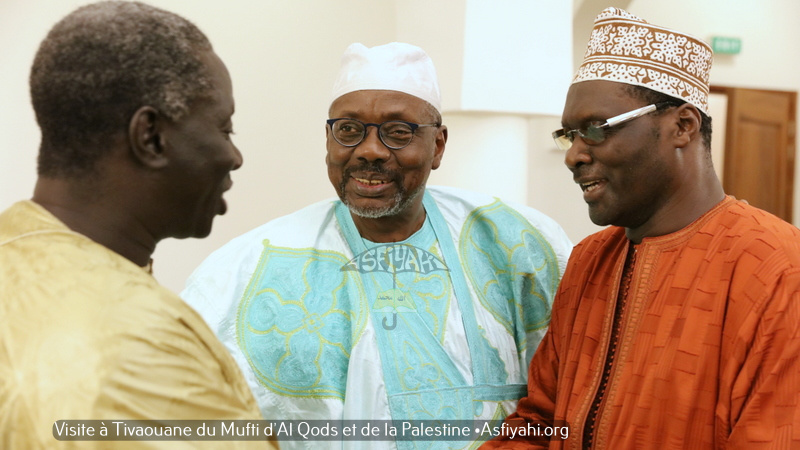 PHOTOS - Les images de la Visite à Tivaouane du Mufti d’Al Qods et de la Palestine