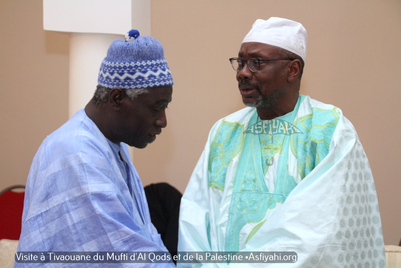 PHOTOS - Les images de la Visite à Tivaouane du Mufti d’Al Qods et de la Palestine