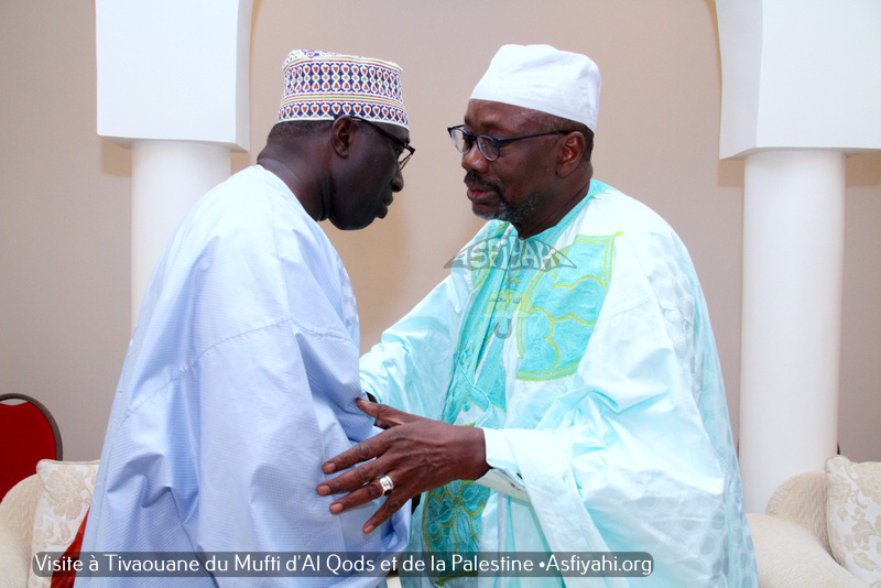 PHOTOS - Les images de la Visite à Tivaouane du Mufti d’Al Qods et de la Palestine