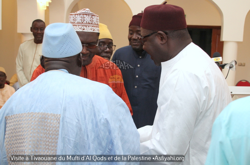 PHOTOS - Les images de la Visite à Tivaouane du Mufti d’Al Qods et de la Palestine