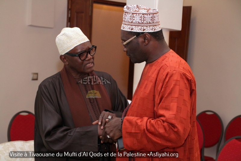 PHOTOS - Les images de la Visite à Tivaouane du Mufti d’Al Qods et de la Palestine