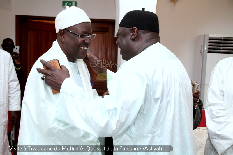 PHOTOS - Les images de la Visite à Tivaouane du Mufti d’Al Qods et de la Palestine