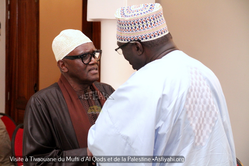 PHOTOS - Les images de la Visite à Tivaouane du Mufti d’Al Qods et de la Palestine